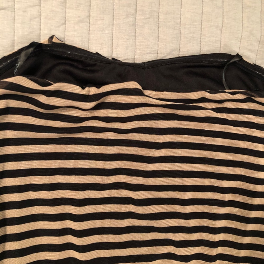Strapless Striped Mini Dress - Picture 5 of 5
